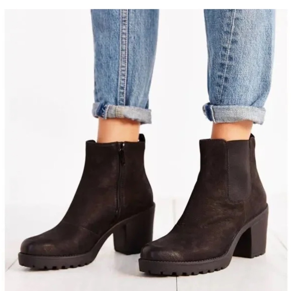 Vagabond Leather Ankle Boots